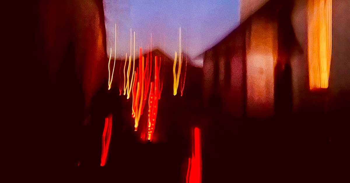 Friedhof Mit Lichtern