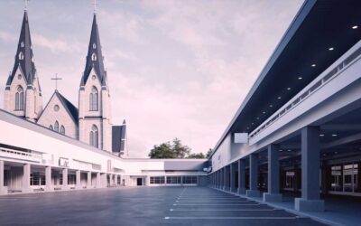 Ein Autohaus ohne Autos – und die evangelische Kirche