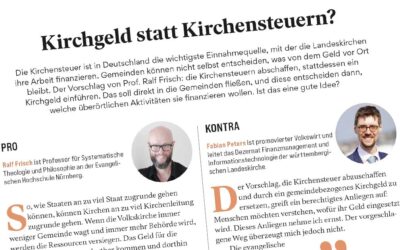 Pro und Kontra: Kirchengeld statt Kirchensteuer?