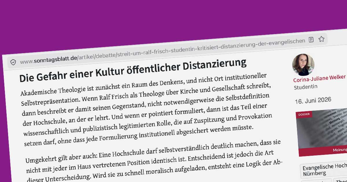 Corina Juliane Welker Beitrag