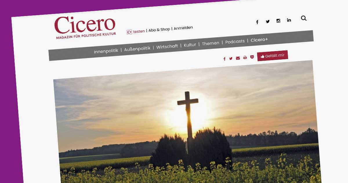 Cicero De Trotz Allem Ein Plädoyer Für Die Kirche Cicero De Trotz Allem Ein Plädoyer Für Die Kirche
